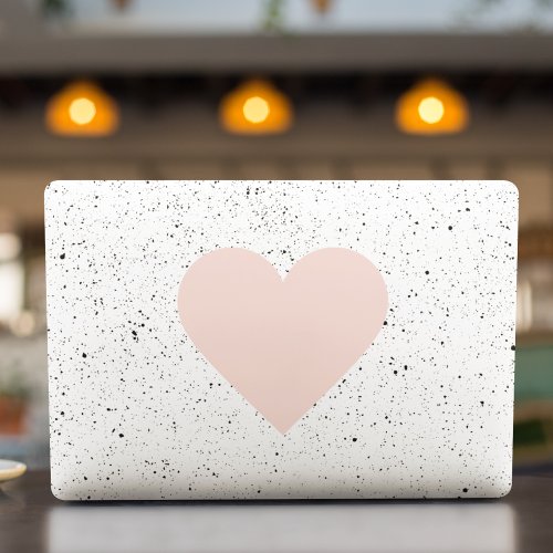 Modern Pastel Pink  Heart Lovely Gift HP Laptop Skin