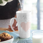 Modern Pastel Pink & Heart Lovely Gift Latte Mug<br><div class="desc">Welcome to our delightful collection of Modern Pastel Pink & Heart Lovely Gift products, exclusively available on Zazzle! Our curated selection is designed to bring a touch of elegance and charm to your special moments. Whether you're shopping for a loved one or treating yourself, our products are sure to make...</div>