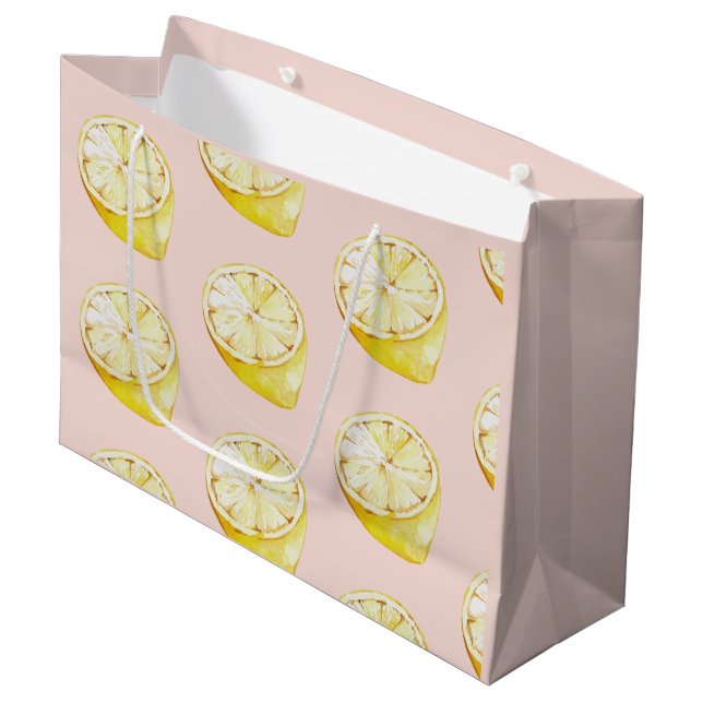 Lemons Large Gift Bag