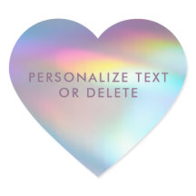 Modern Pastel Rainbow Mermaid Unicorn Holographic