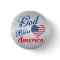 Modern Patriotic Heart God Bless America USA