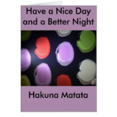 Modern Pattern: Colorful Polka Dot Pattern (Front)