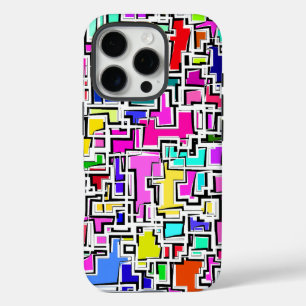 Modern Pattern Design iPhone 16 Pro Case