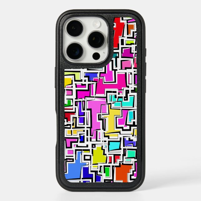Modern Pattern Design Otterbox iPhone Case (Back)