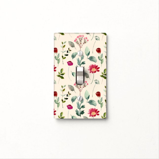 Modern Pattern light switch covers (In Situ)