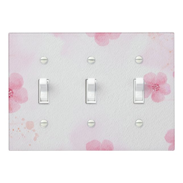 Modern Pattern light switch covers (In Situ)