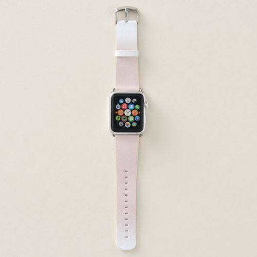 MODERN PATTERN pretty blush pink ombre gradient Apple Watch Band