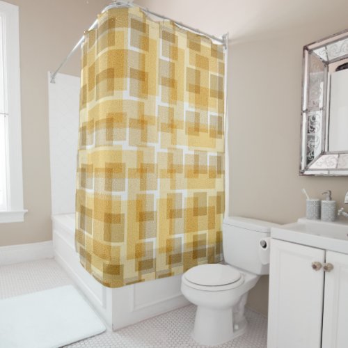 Modern Pattern  Shower Curtain