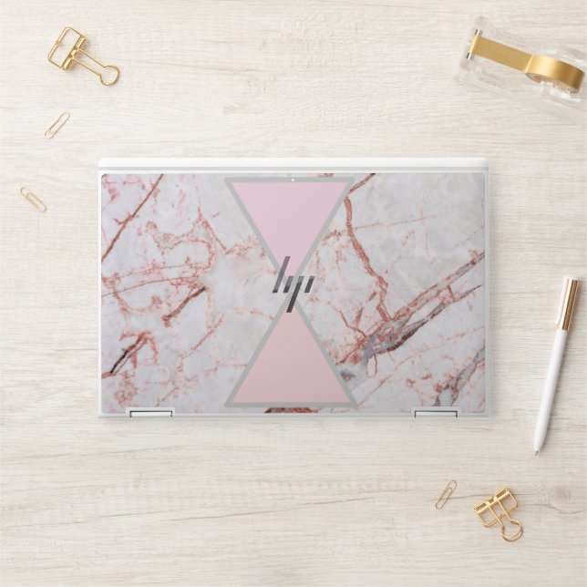 Modern pattern,stylish, trendy, cute. HP laptop skin (Desk)