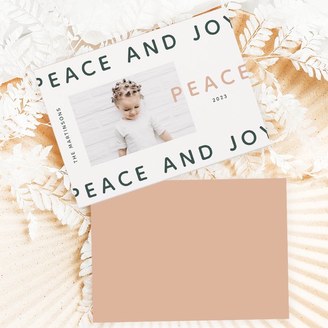 Modern Peace and Joy Photo (Creator Uploaded)