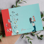 Modern Peace Love OR Joy Christmas Photo Holiday C<br><div class="desc">Modern Peace Love OR Joy Christmas Photo Holiday Card - Fully Customisable Holiday Card</div>