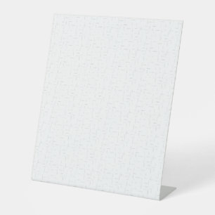 Modern Pedestal Sign   Minimalist Business Display