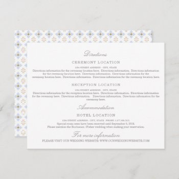 Modern Peonies Floral Wedding Info Enclose Card by Jujulili at Zazzle
