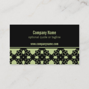 Modern Perfection Business Card, Sage Card
