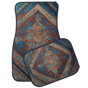 Modern Persian Beautiful Old Pattern Collection Car Floor Mat