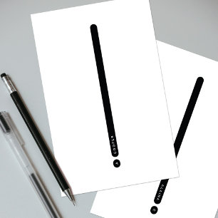 Modern Personal Stationery 2-Column