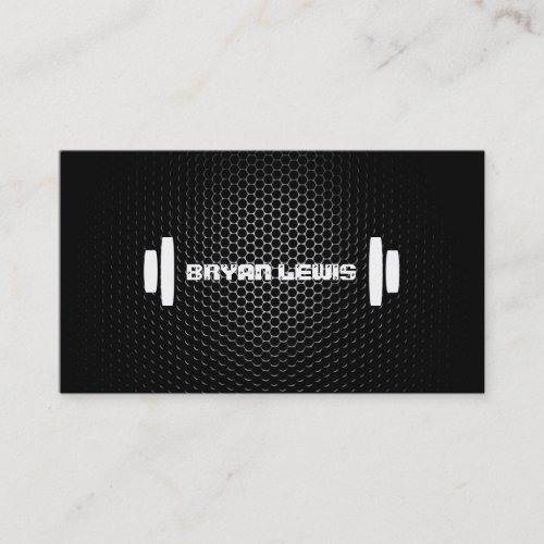Modern Personal Trainer Business Card