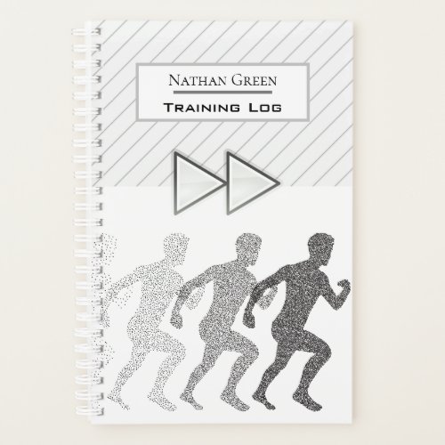 Modern Personalised Running Goals Training Log Planner