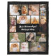 Modern Personalized 16 Photo Collage Custom Color
