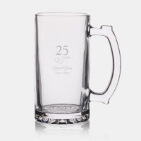 Modern Personalized 25th Wedding Anniversary Gift
