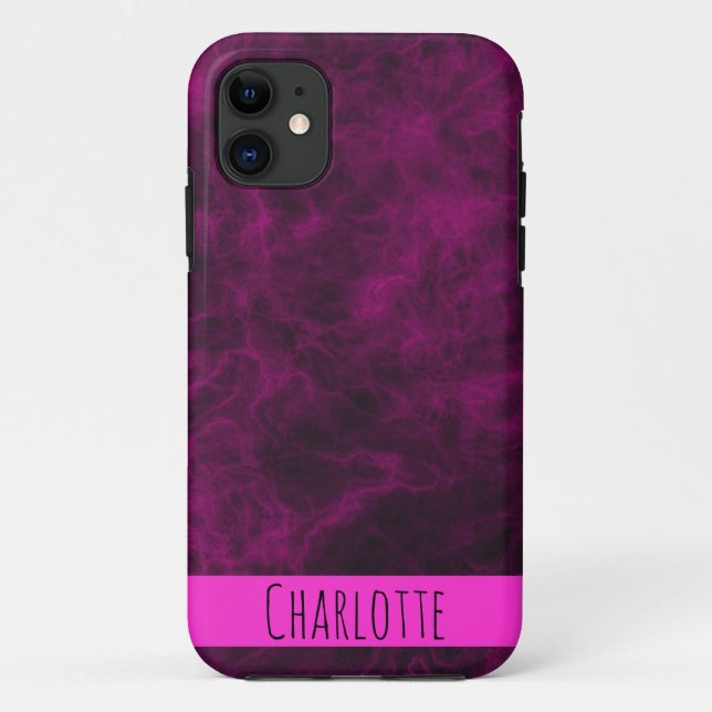 Modern Personalized Abstract Custom Colorful Case-Mate iPhone Case (Back)
