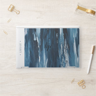 Modern Personalized Abstract Paint HP Laptop Skin