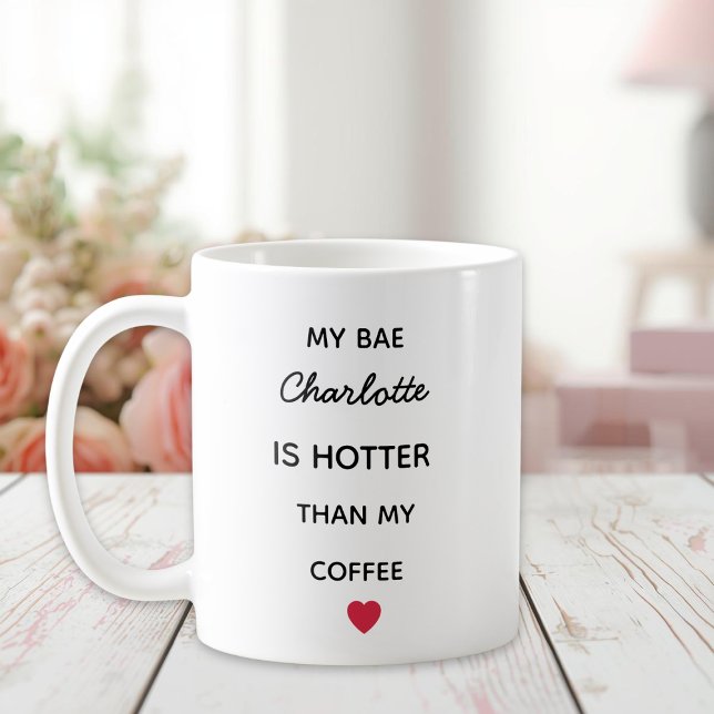 Modern Personalized Bae Coffee Mug (Creator Uploaded)