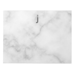 Modern Personalized Bold Monogram and Name Notepad