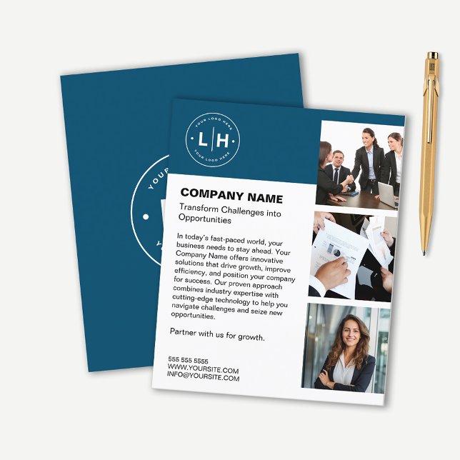 Modern Personalized Business Flyer (Creator Uploaded)