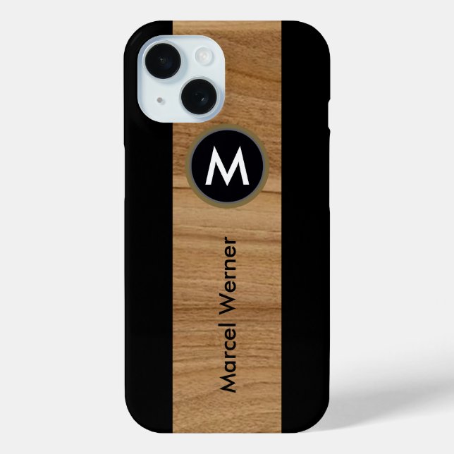 Modern personalized Case-Mate iPhone case (Back)