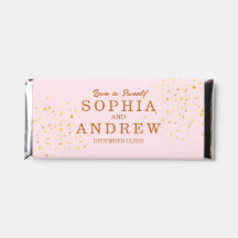 Modern Personalized Couple Gold Glitter Name,Date