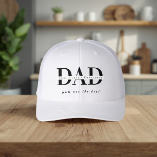 Modern Personalized DAD Trucker Hat