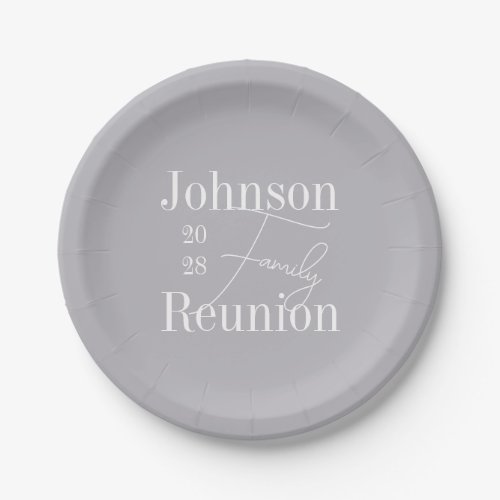 Modern Personalized Family Reunion Party
