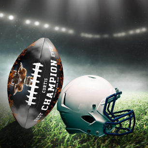 Modern Personalized Football photo Gift for Kids