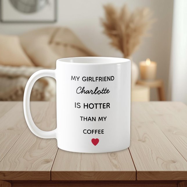 Modern Personalized Girlfriend Coffee Mug (Creator Uploaded)