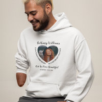 Modern Personalized Heart Photo Memorial