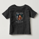 Modern Personalized Heart Photo Memorial T-Shirt