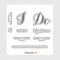 Modern Personalized I Do Bride Wedding Shoes Decal