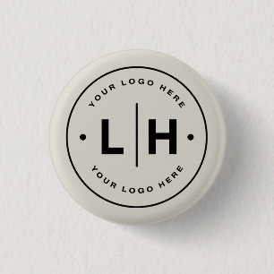 Modern Personalized Logo Business Button