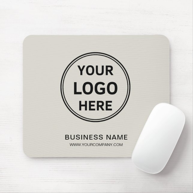 Modern Personalized Logo Business Corporate Mouse Pad (With Mouse)
