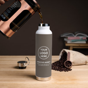 Modern Personalized Logo Business Water Bottle