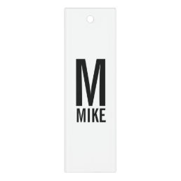 Modern Personalized Monogram and Name Ruler