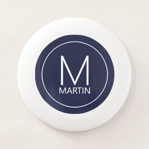 Modern Personalized Monogram and Name Wham-O Frisb Frisbee