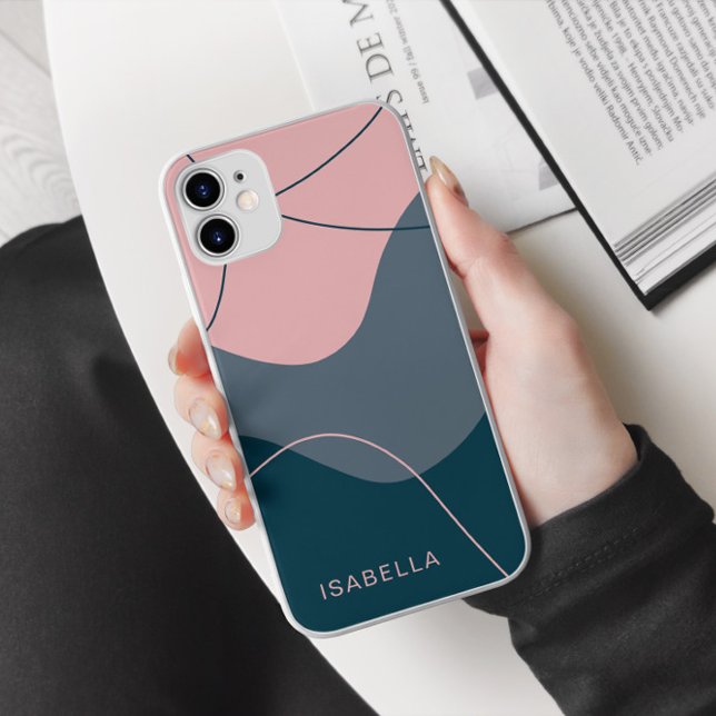 Modern Personalized Name iPhone Case (Creator Uploaded)
