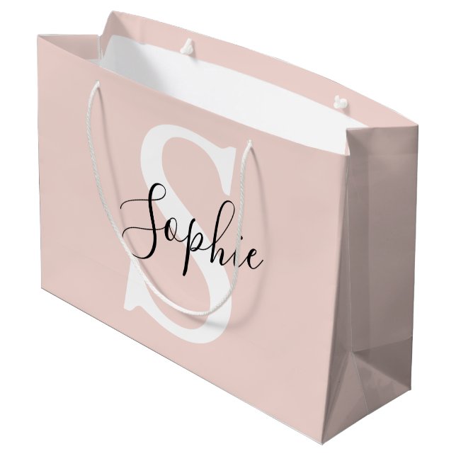 Personalized Monogram Gift Bags