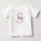 Modern Personalized Name Monogram Pink