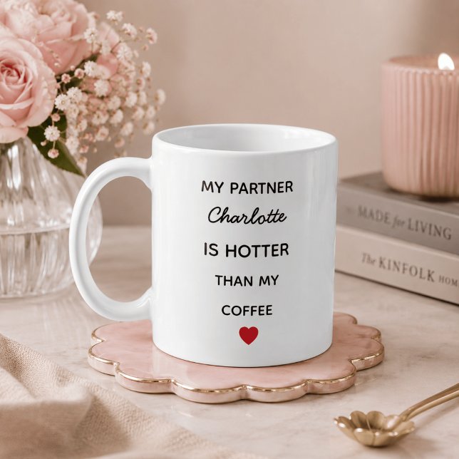 Modern Personalized Partner Coffee Mug (Creator Uploaded)