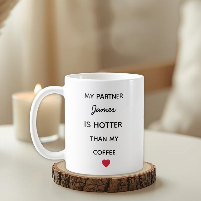 Modern Personalized Partner Coffee Mug (Creator Uploaded)