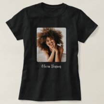 Modern Personalized Photo and Name Create your own