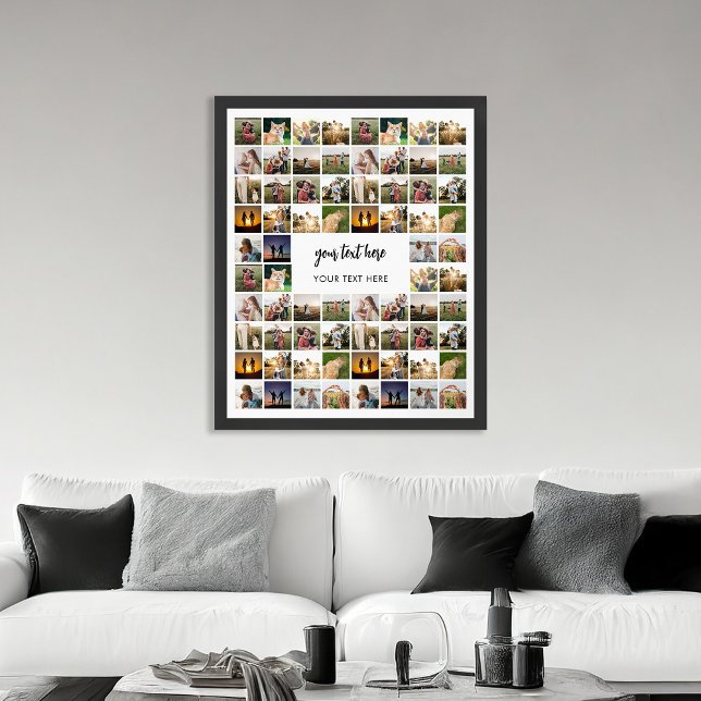 Modern Personalized Photo Collage Poster (Creator Uploaded)